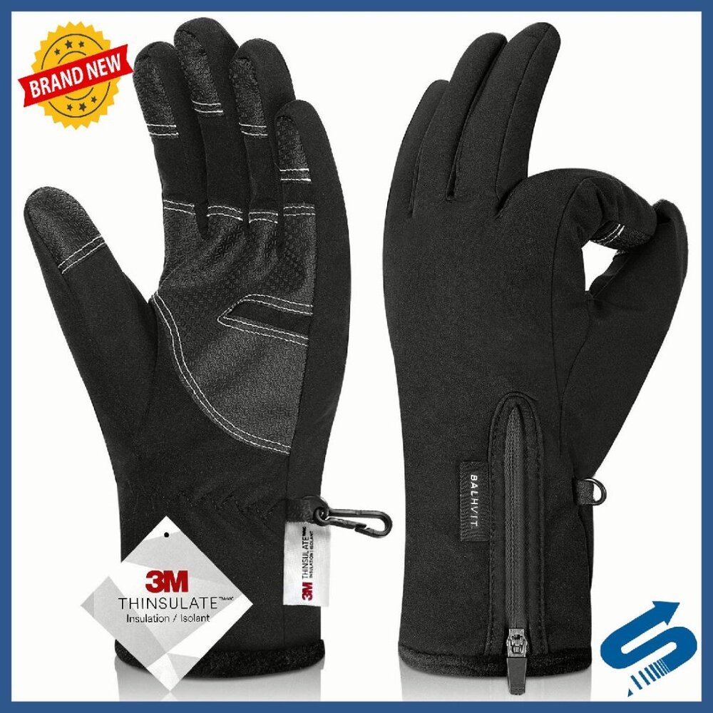 Medium Winter Gloves 5-Layer Insulation Waterproo… - image 1